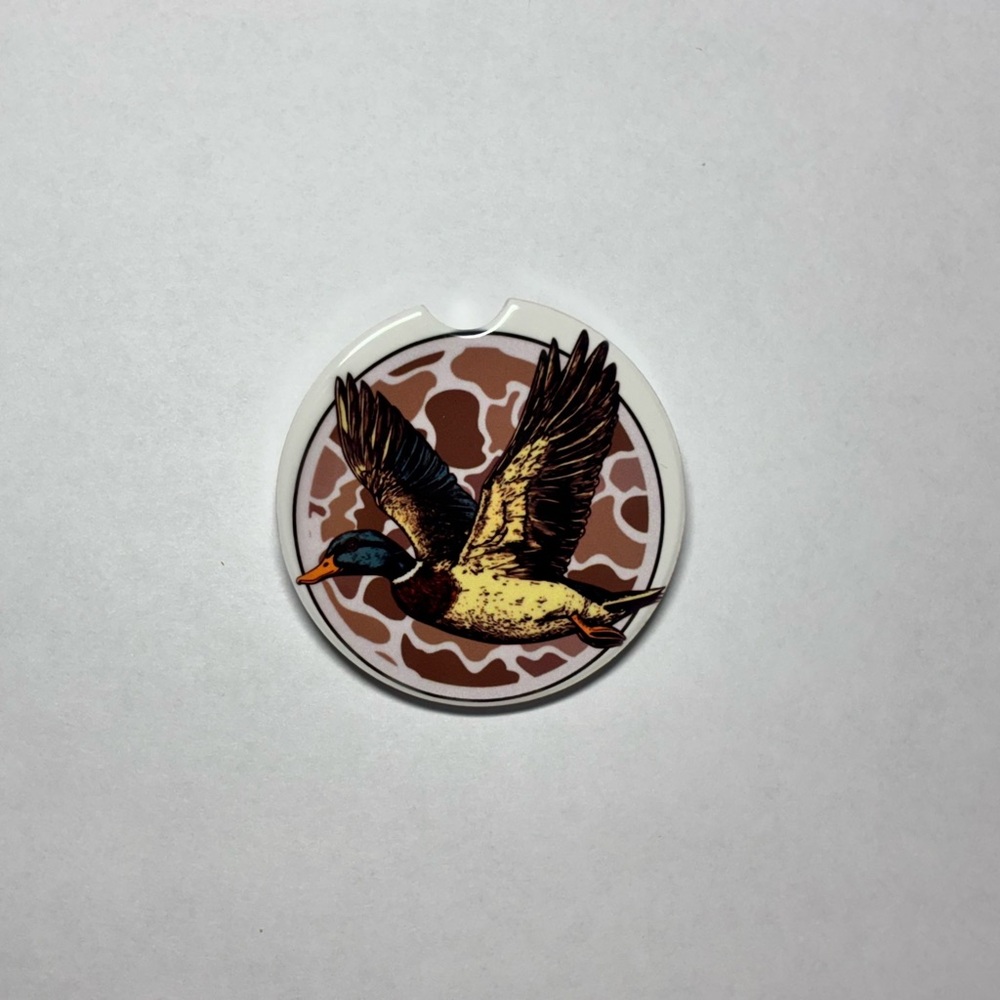 Duck Design Round Coaster